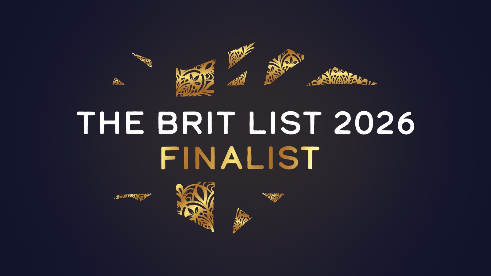 The Brit List 2026 finalist badge